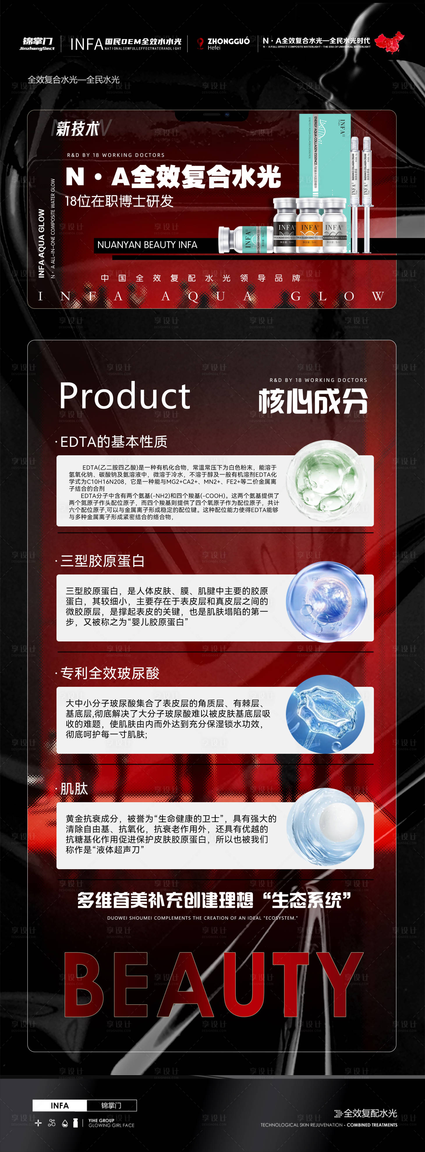 源文件下载【享设计】搜索编号：98220031940223961【品牌水光招商造势宣传】