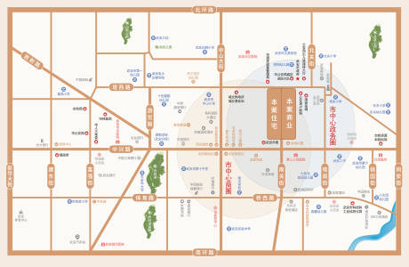 源文件下載【享設計】搜索編號：25940031741716504【武安區位圖】