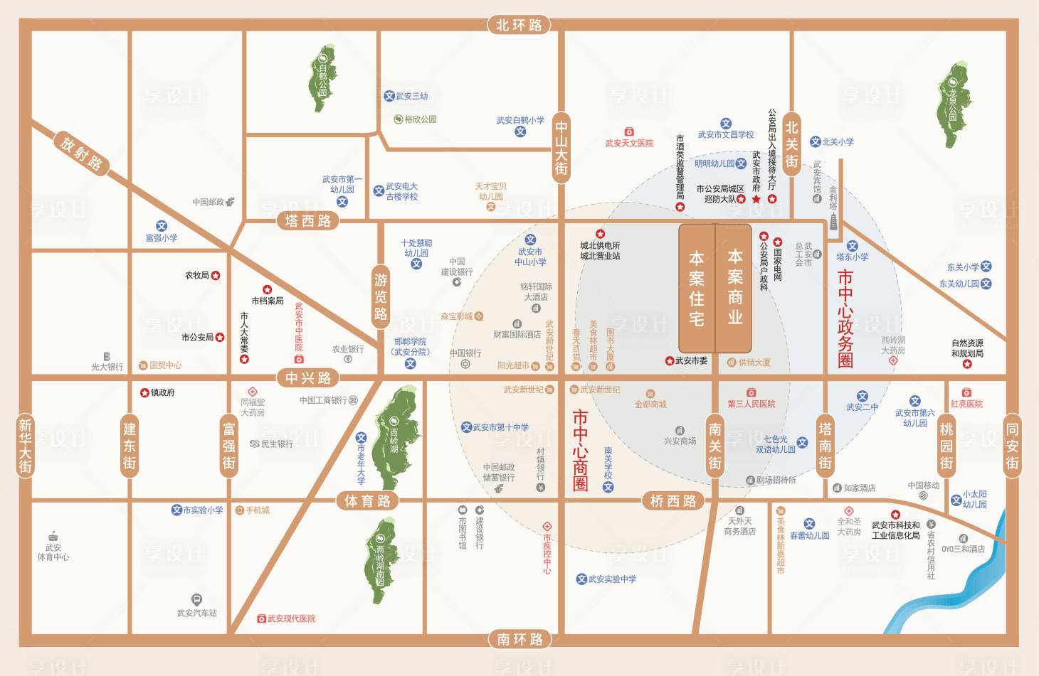 源文件下載【享設(shè)計(jì)】搜索編號：25940031741716504【武安區(qū)位圖】