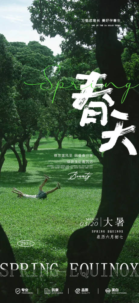 源文件下载【大暑节气春天海报】编号：99950031914071459