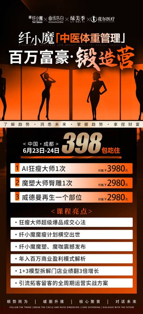 源文件下載【享設計】搜索編號：83670032131054371【醫美招商會議邀請門票海報】