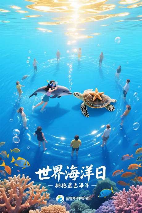 源文件下载【世界海洋日】编号：37100032014437158