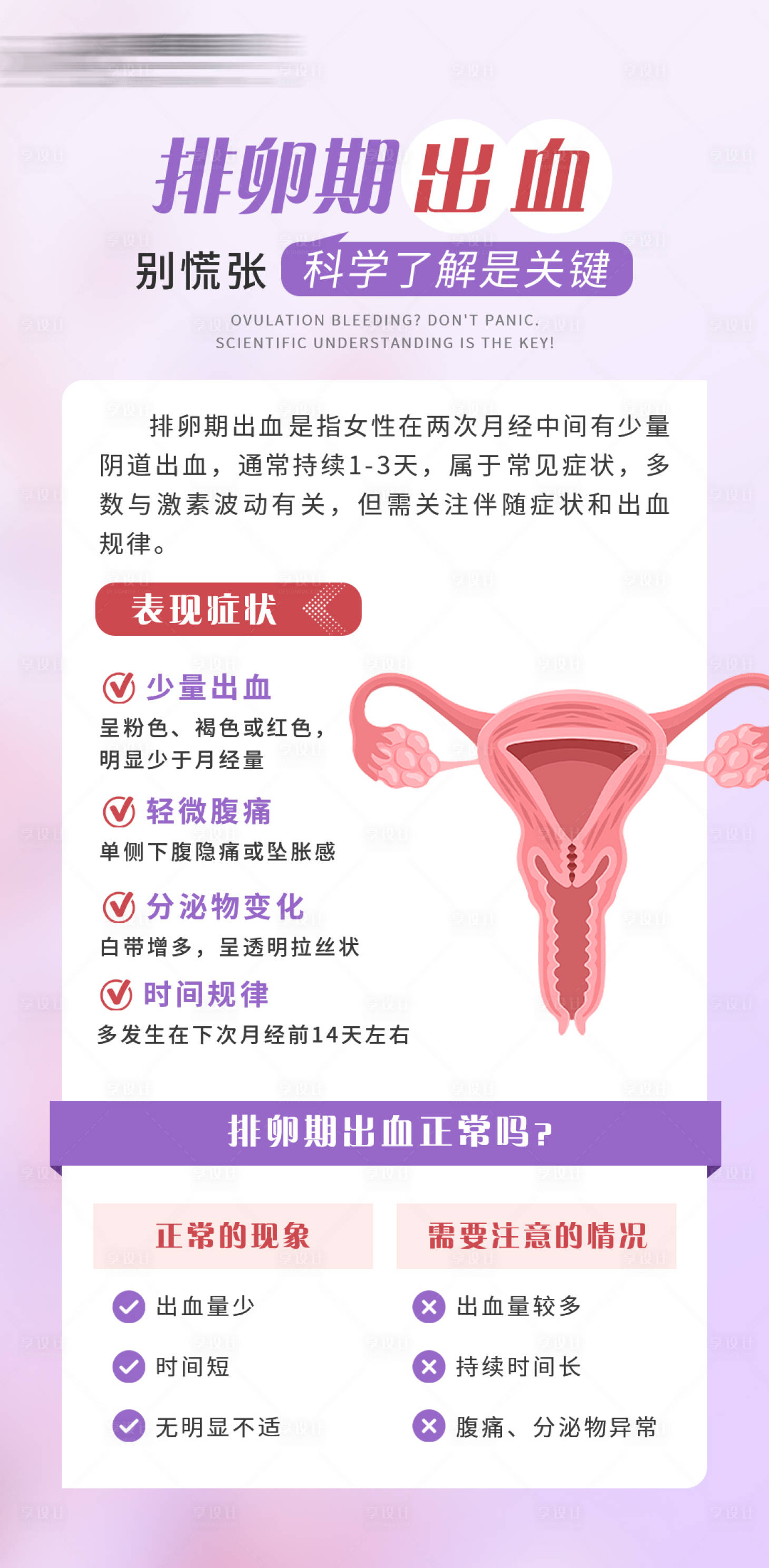 源文件下载【享设计】搜索编号：19180031692725713【排卵期出血】