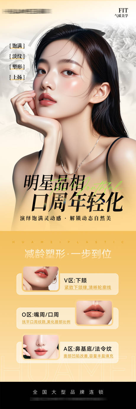 源文件下載【享設(shè)計(jì)】搜索編號(hào)：54740032229848706【醫(yī)美口周年輕化小長(zhǎng)圖】