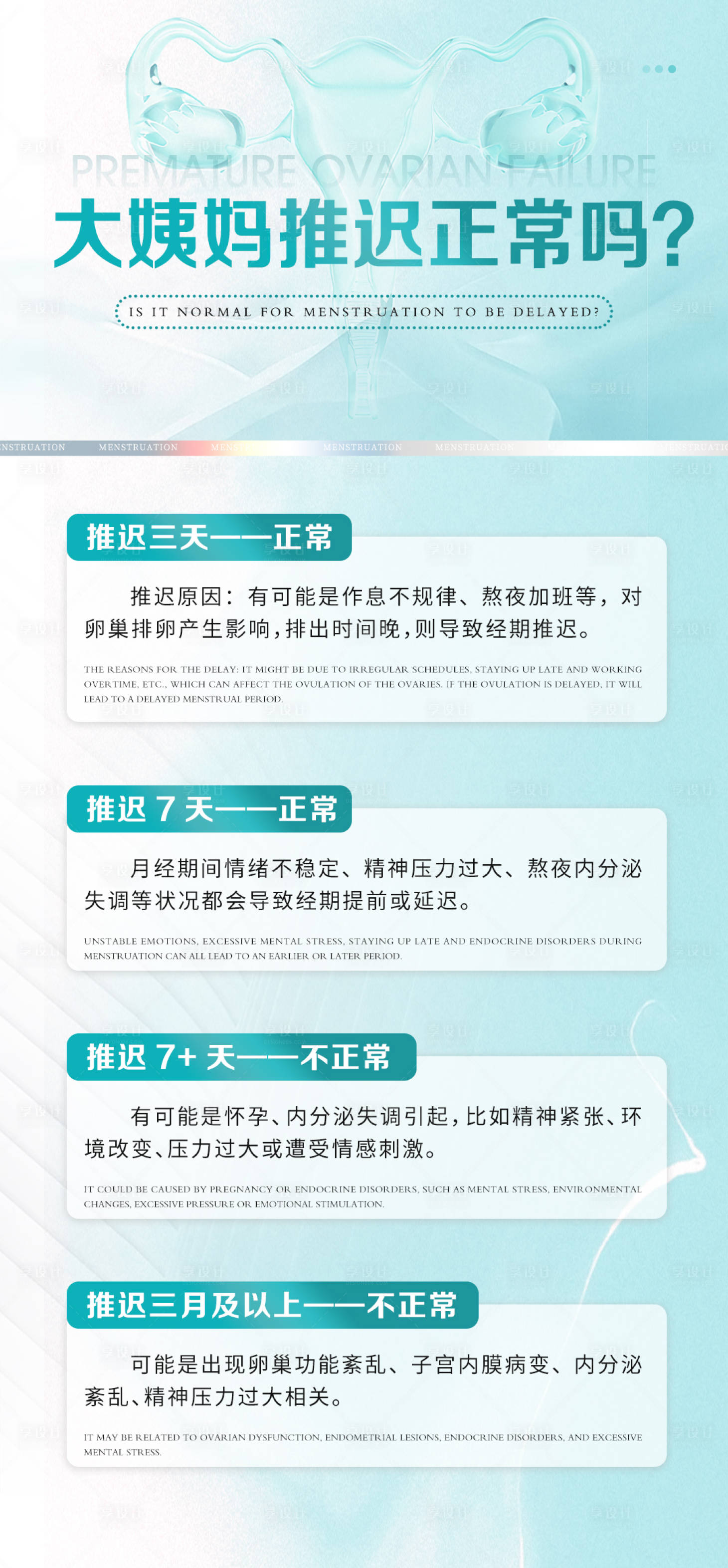 源文件下載【享設計】搜索編號：81790031820249175【女性健康科普宣傳產品海報 】