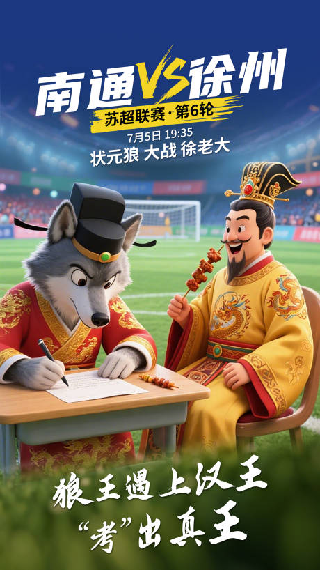 源文件下载【苏超足球赛事预告海报】编号：65610031879242202