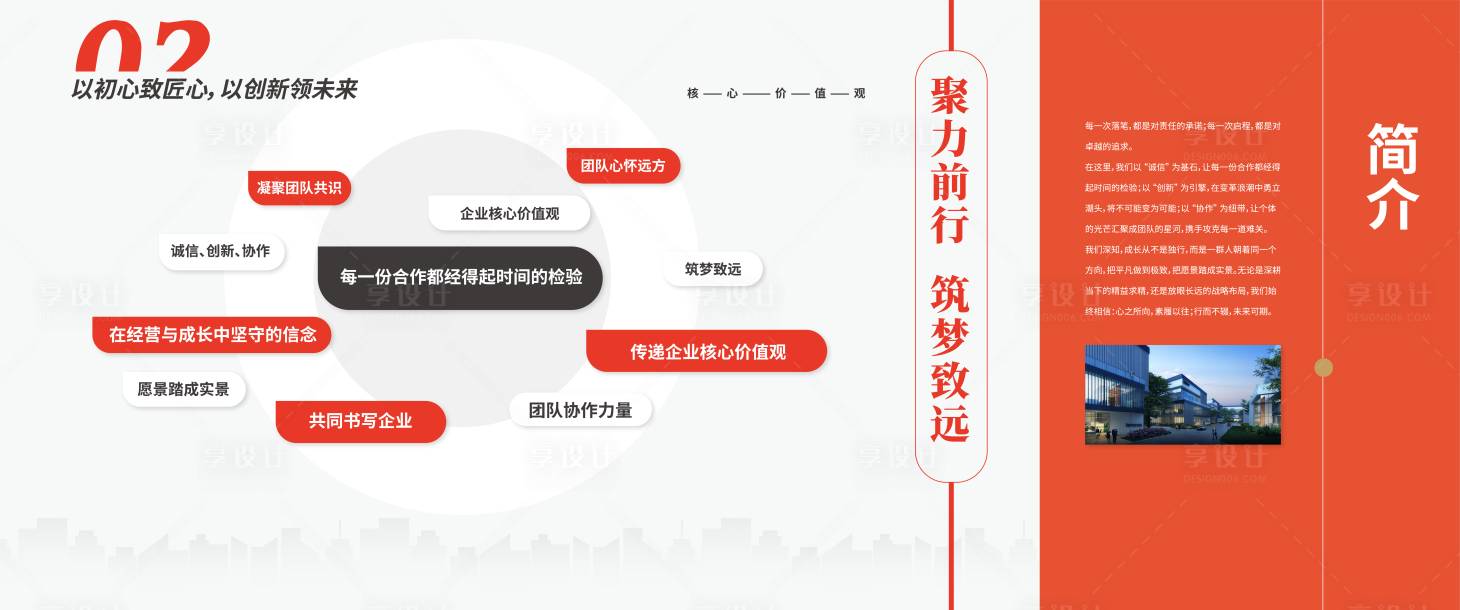 源文件下载【享设计】搜索编号：13750032150479102【企业文化墙背景板】