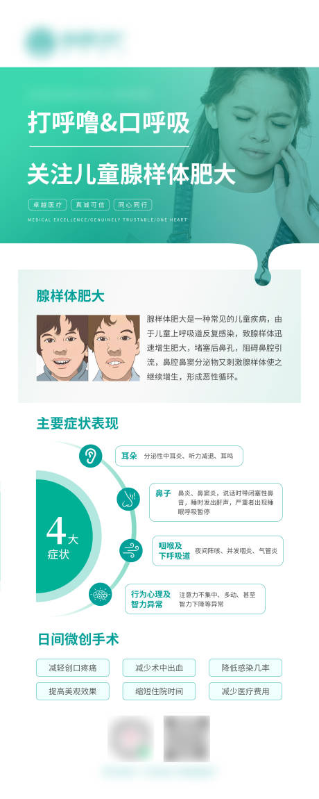 源文件下载【享设计】搜索编号：38520032128959005【医疗腺样体展架】
