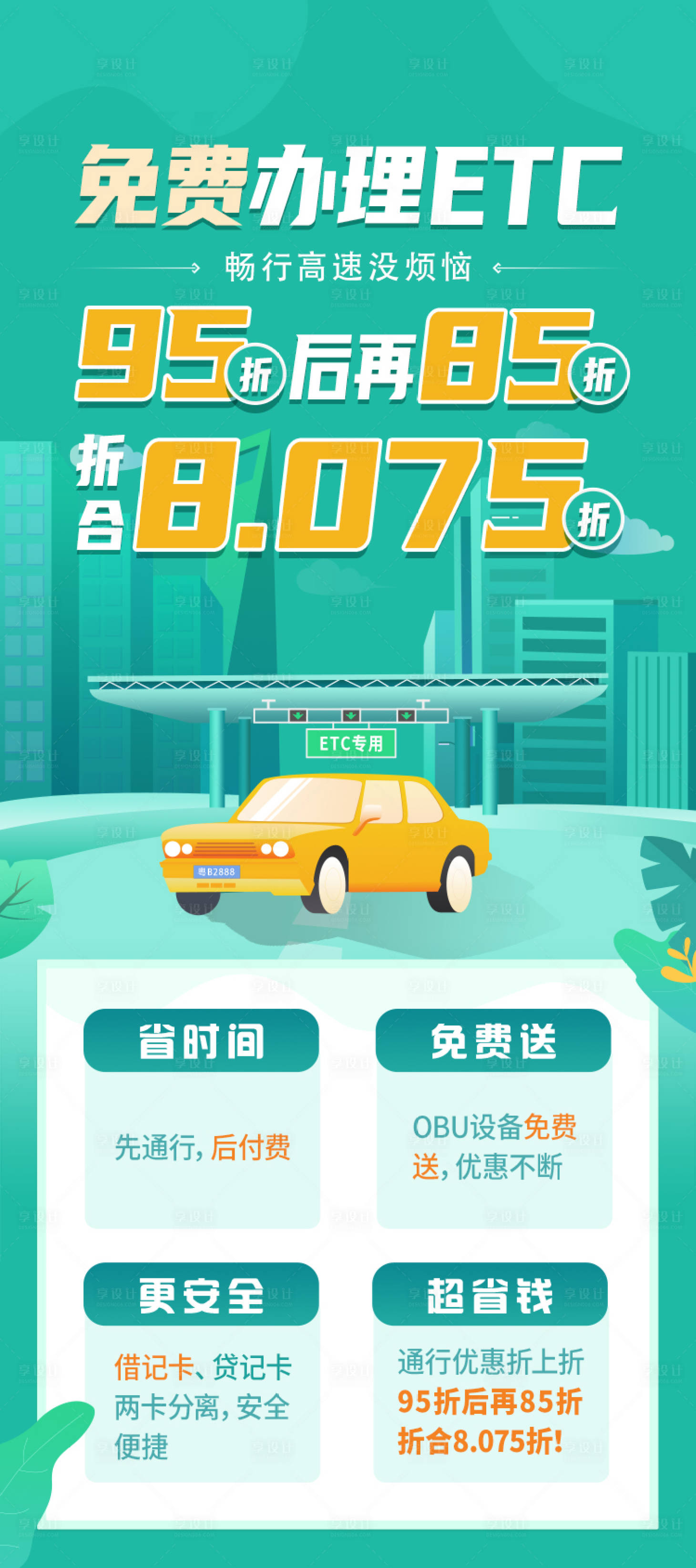 源文件下載【享設計】搜索編號：23150032061582126【etc權益活動海報】