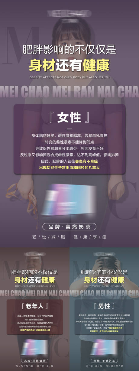 源文件下载【享设计】搜索编号：19760031674516290【减脂奶茶宣传海报】