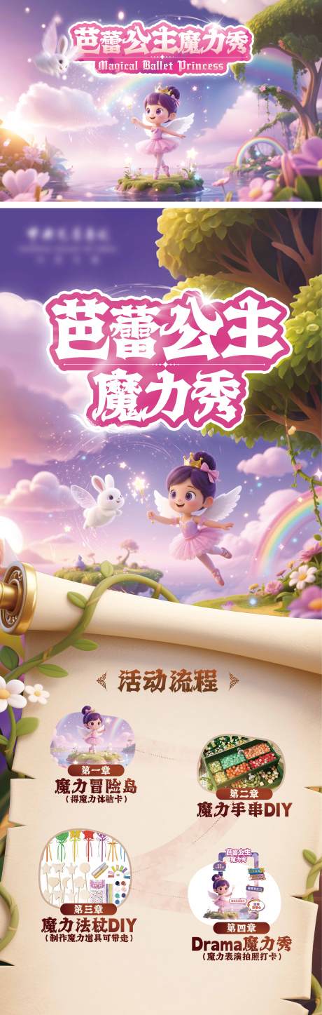 源文件下載【芭蕾活動展板】編號：46700032089185091