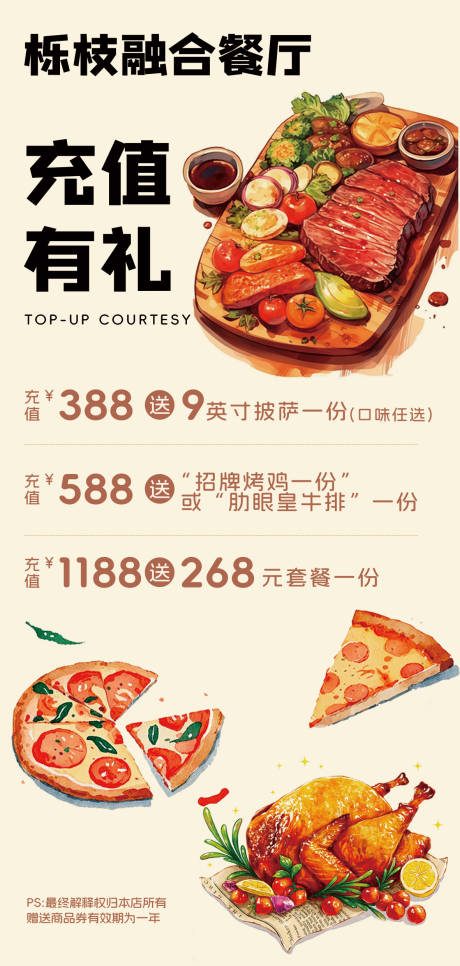 源文件下载【享设计】搜索编号：64710032233604650【餐饮充值】