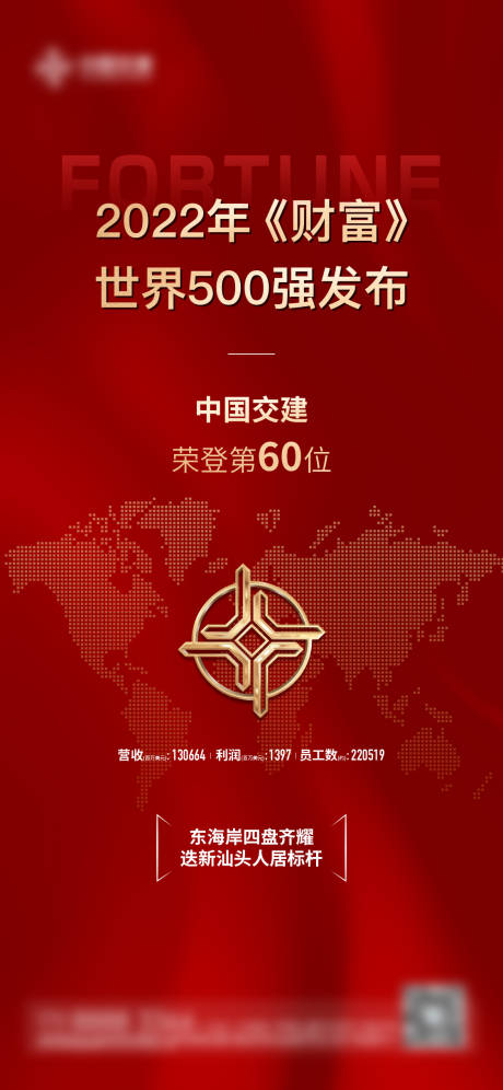 源文件下載【享設(shè)計(jì)】搜索編號(hào)：94160032223991959【地產(chǎn)財(cái)富500強(qiáng)榮登海報(bào)】