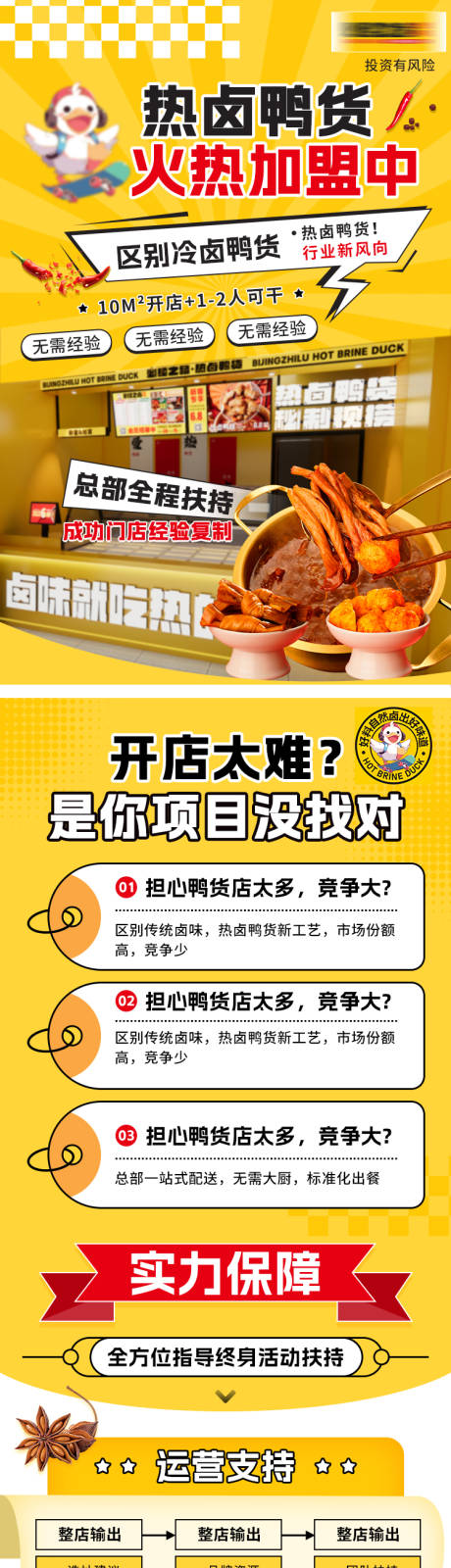 鸭货美食详情介绍电商详情页