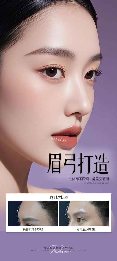 源文件下载【眉弓打造案例海报】编号：48610031910799865