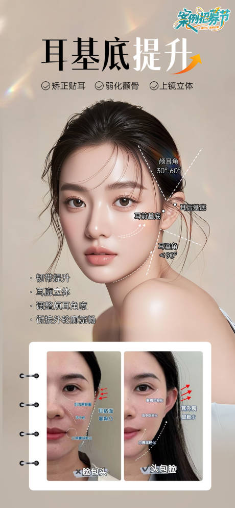 源文件下載【享設計】搜索編號：23660032152723260【耳基底提升海報】