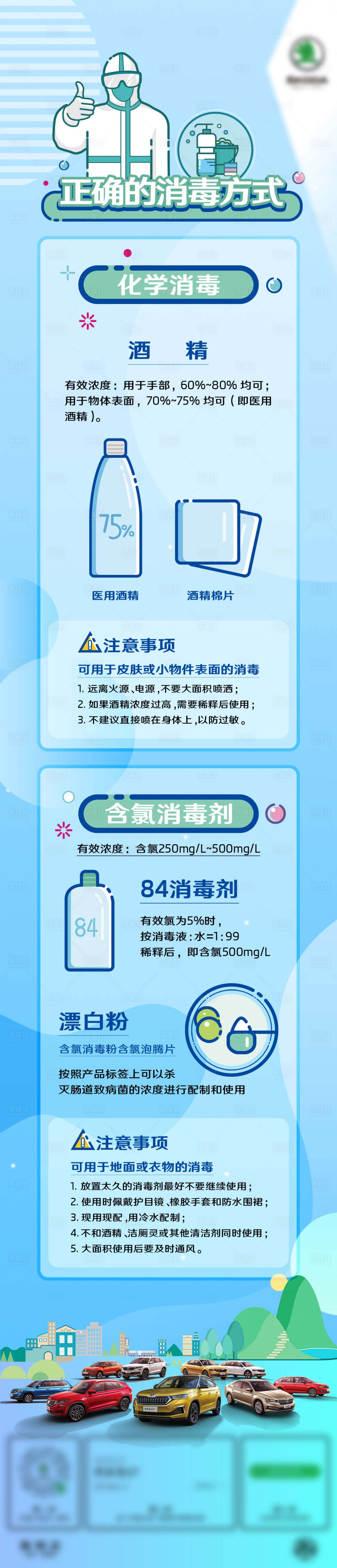 源文件下载【享设计】搜索编号：70230031986697568【正确消毒方法宣传海报】
