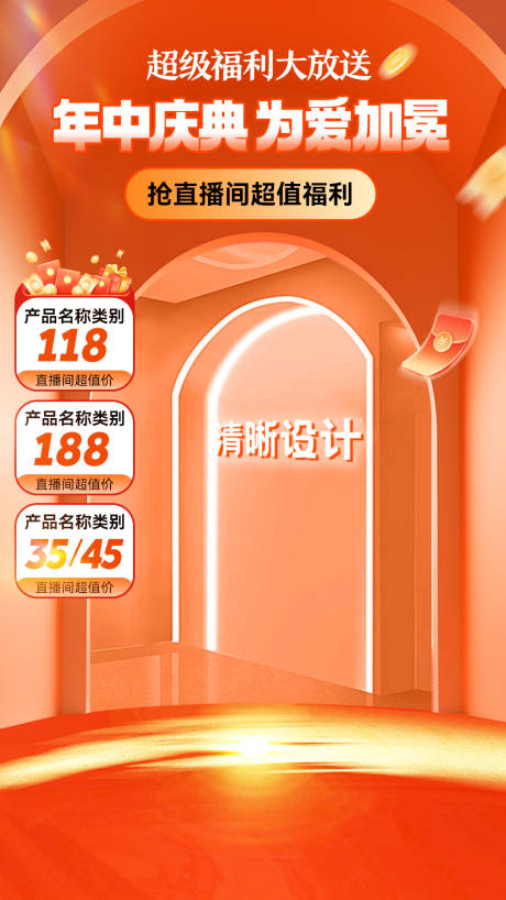 直播活动背景