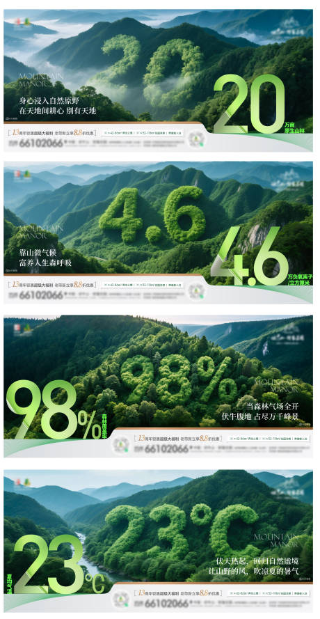 源文件下载【文旅山居数字系列海报】编号：61920031795428271