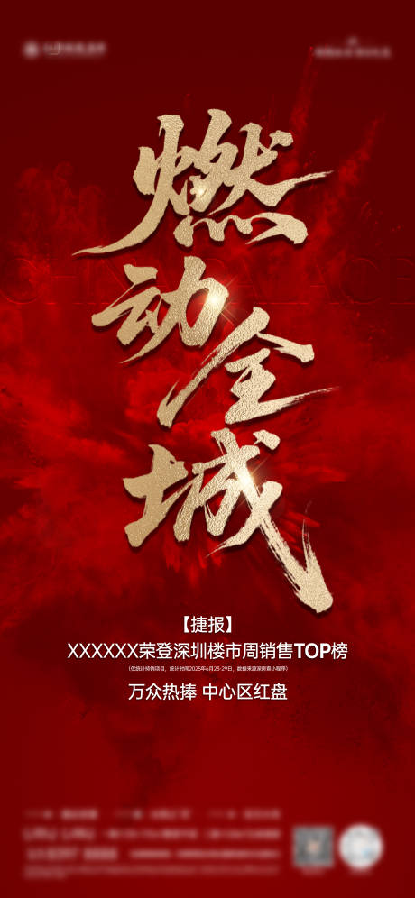 源文件下载【燃动全城热销海报】编号：63150031812699546