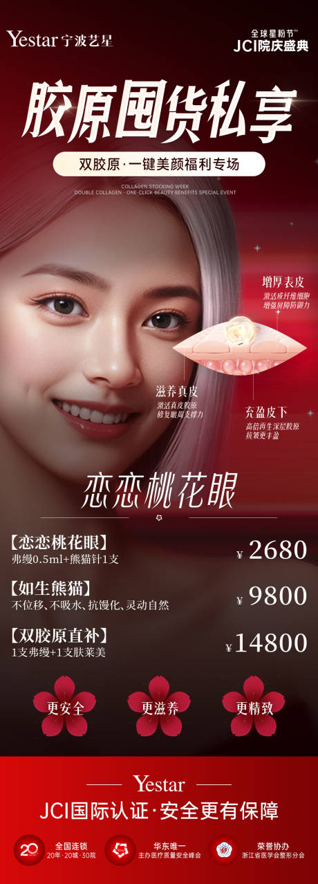 源文件下载【医美眼周胶原海报】编号：46310031782347313