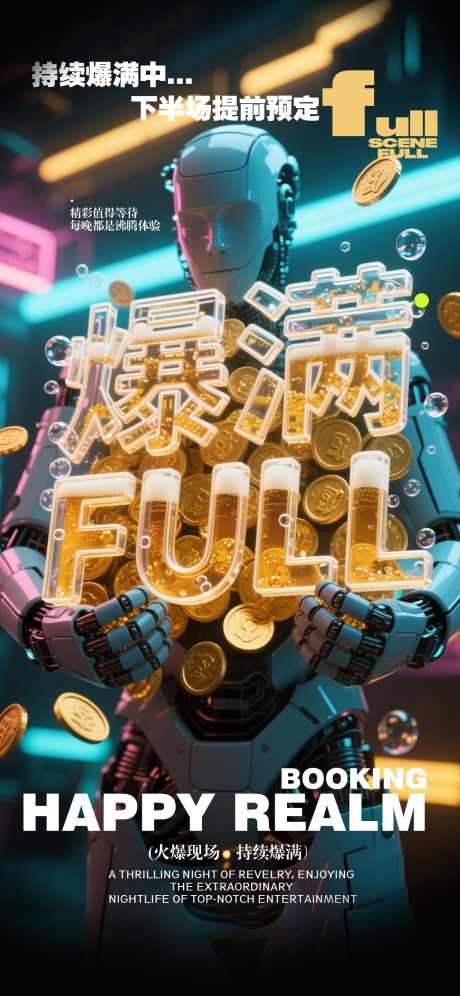 源文件下載【酒吧爆滿海報】編號：35250032206635330