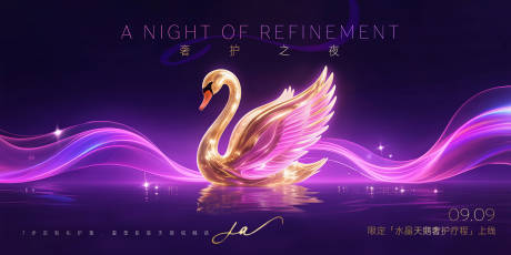 医美奢护之夜主视觉