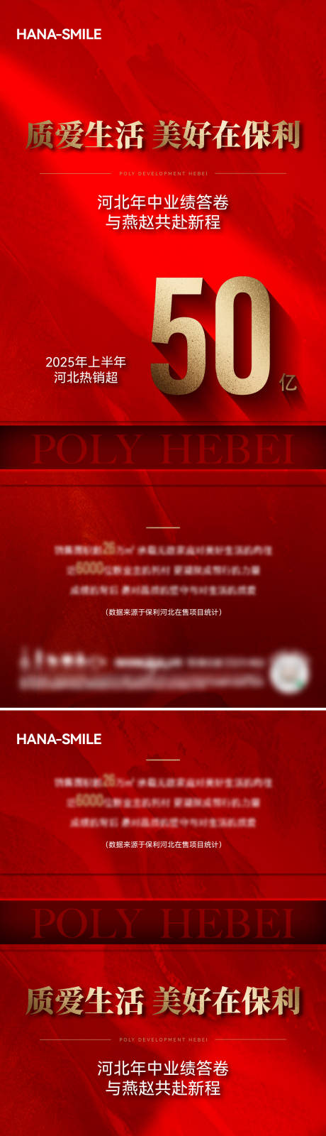地产品牌上半年热销海报