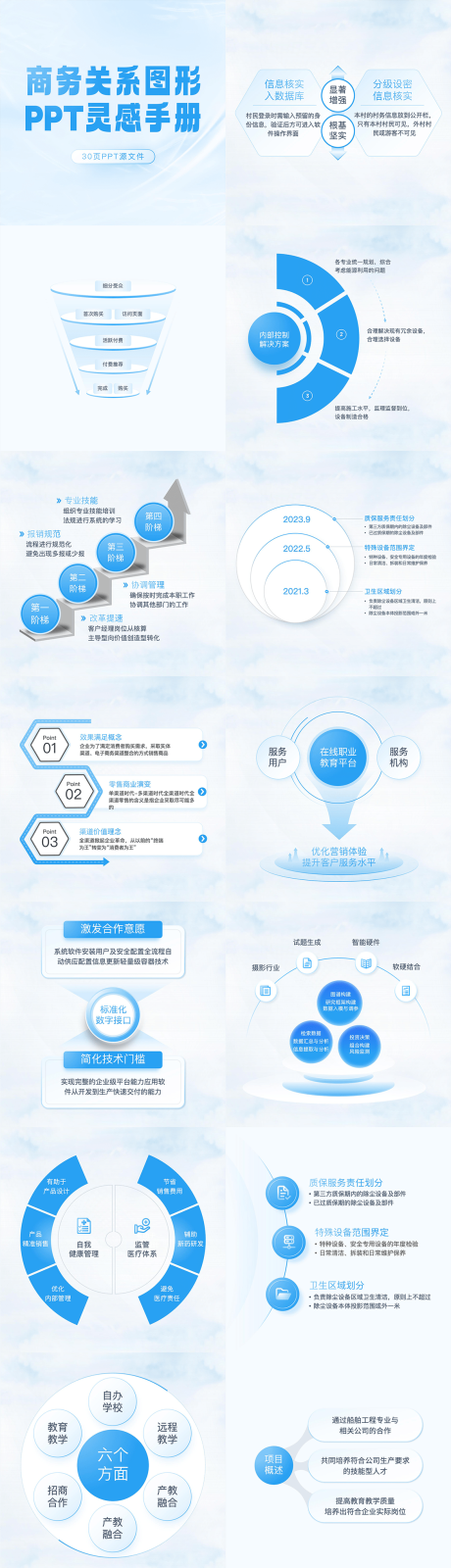 源文件下載【享設計】搜索編號：53710031800304877【商務邏輯關系圖形靈感手冊】