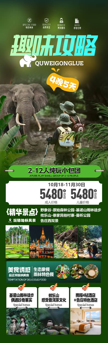 源文件下載【版納旅游海報】編號：55600031783758230