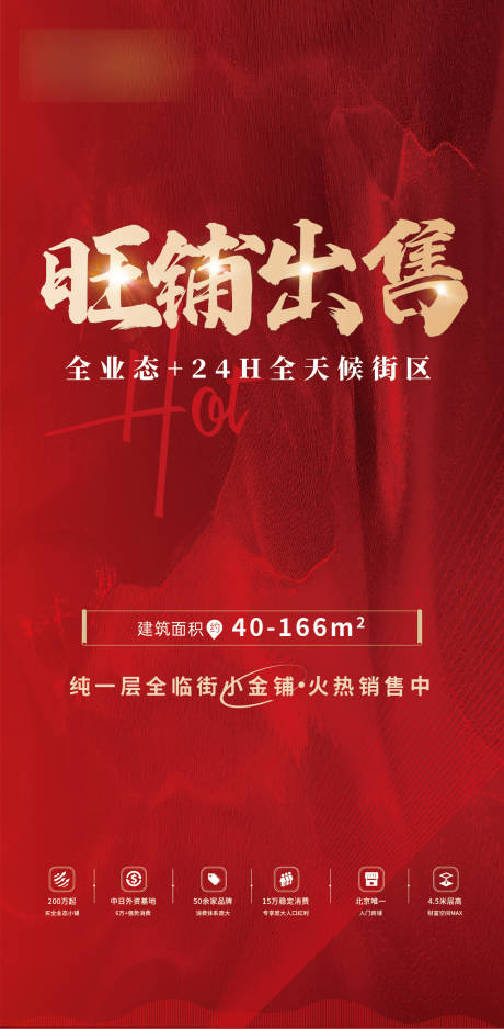 源文件下载【享设计】搜索编号：94290032231401161【地产商铺出售海报】