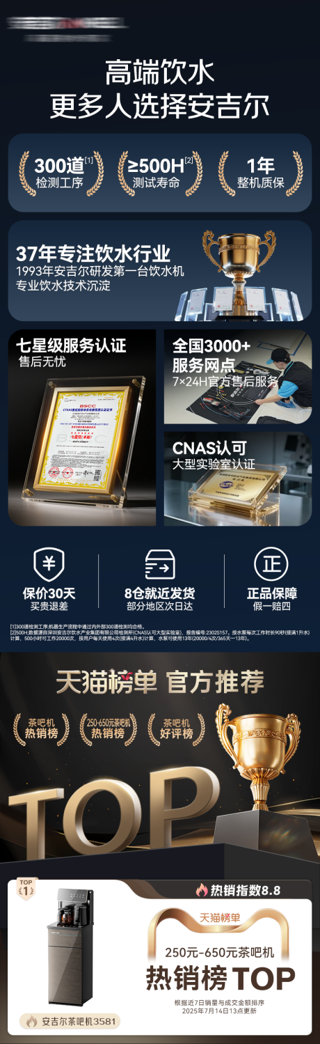 源文件下载【享设计】搜索编号：71200031951738357【净水器榜单详情页】