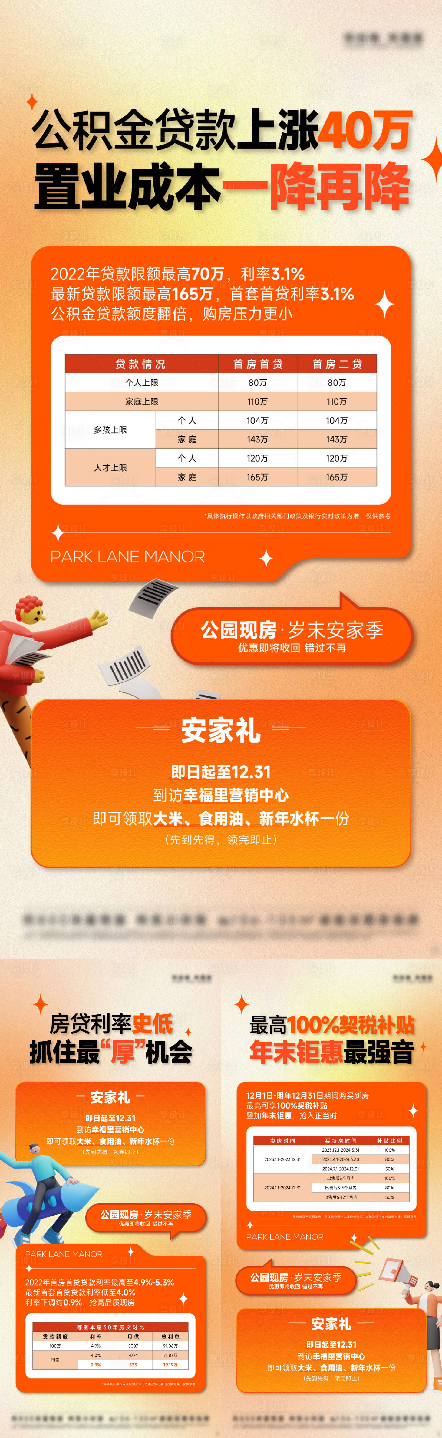 源文件下載【享設計】搜索編號：51330031697424525【現房橙色系列大字報】