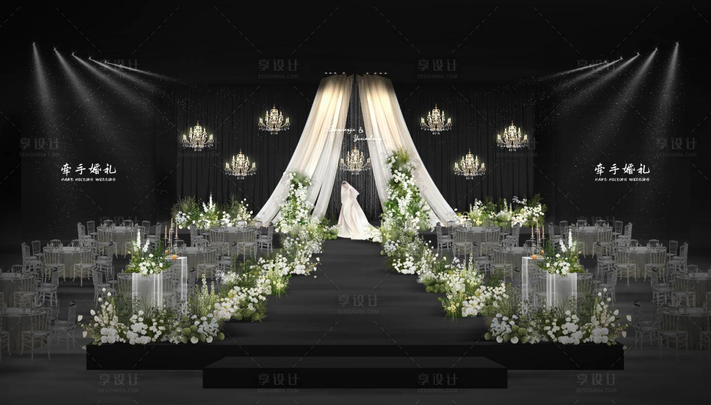 源文件下載【享設(shè)計(jì)】搜索編號(hào)：17340032153224455【韓式婚禮舞臺(tái)布置】