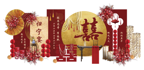源文件下载【订婚布置】编号：80890031920742800