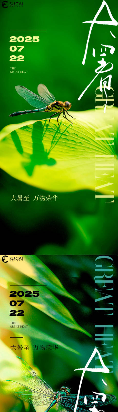 源文件下載【享設計】搜索編號：11100031810059282【大暑海報】