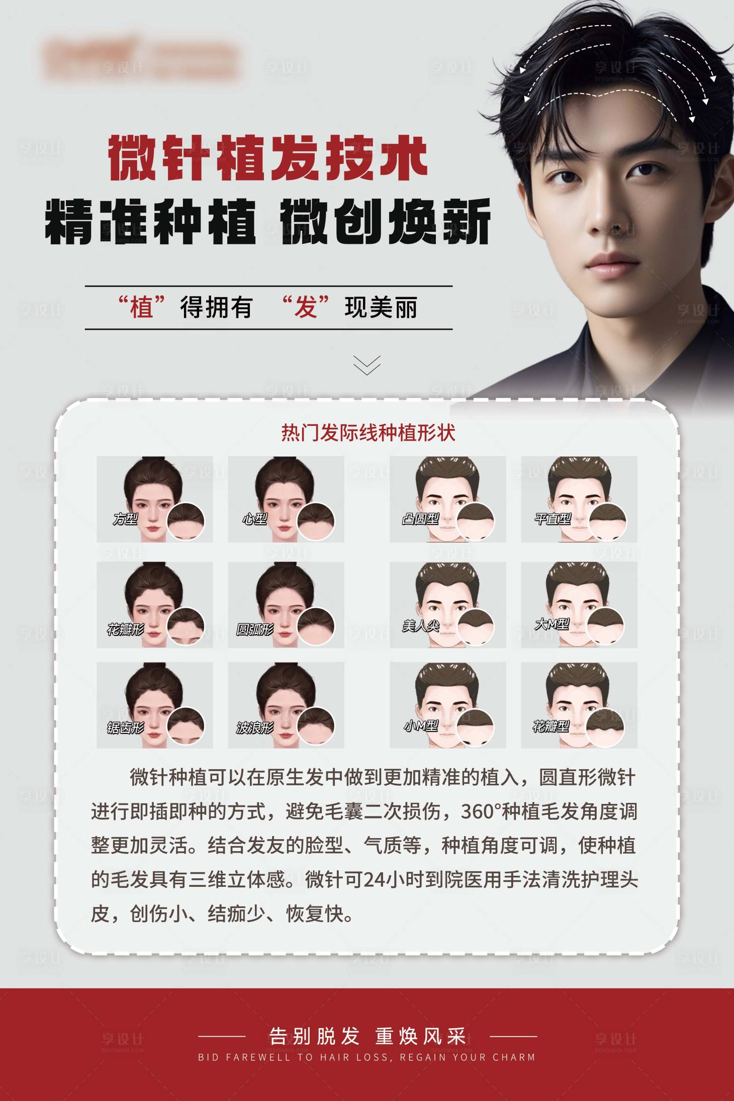 源文件下载【享设计】搜索编号：97260032229335650【医美海报】