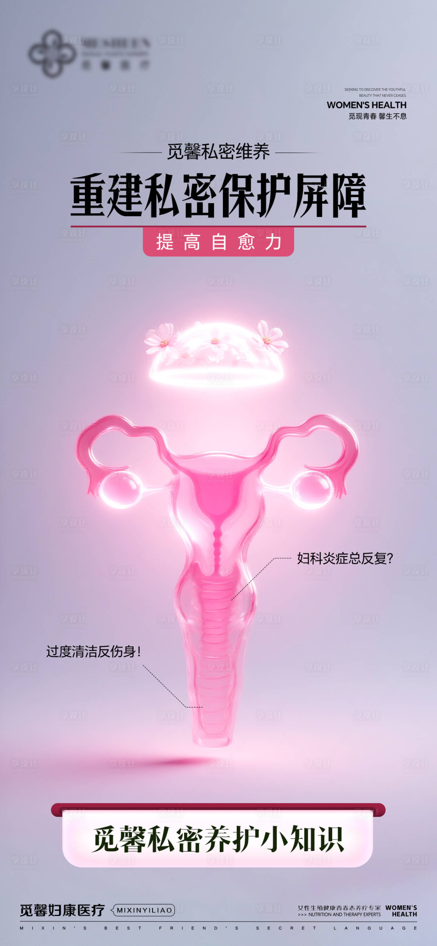 源文件下載【享設(shè)計(jì)】搜索編號(hào)：25280031717369972【醫(yī)美重建私密屏障海報(bào)】