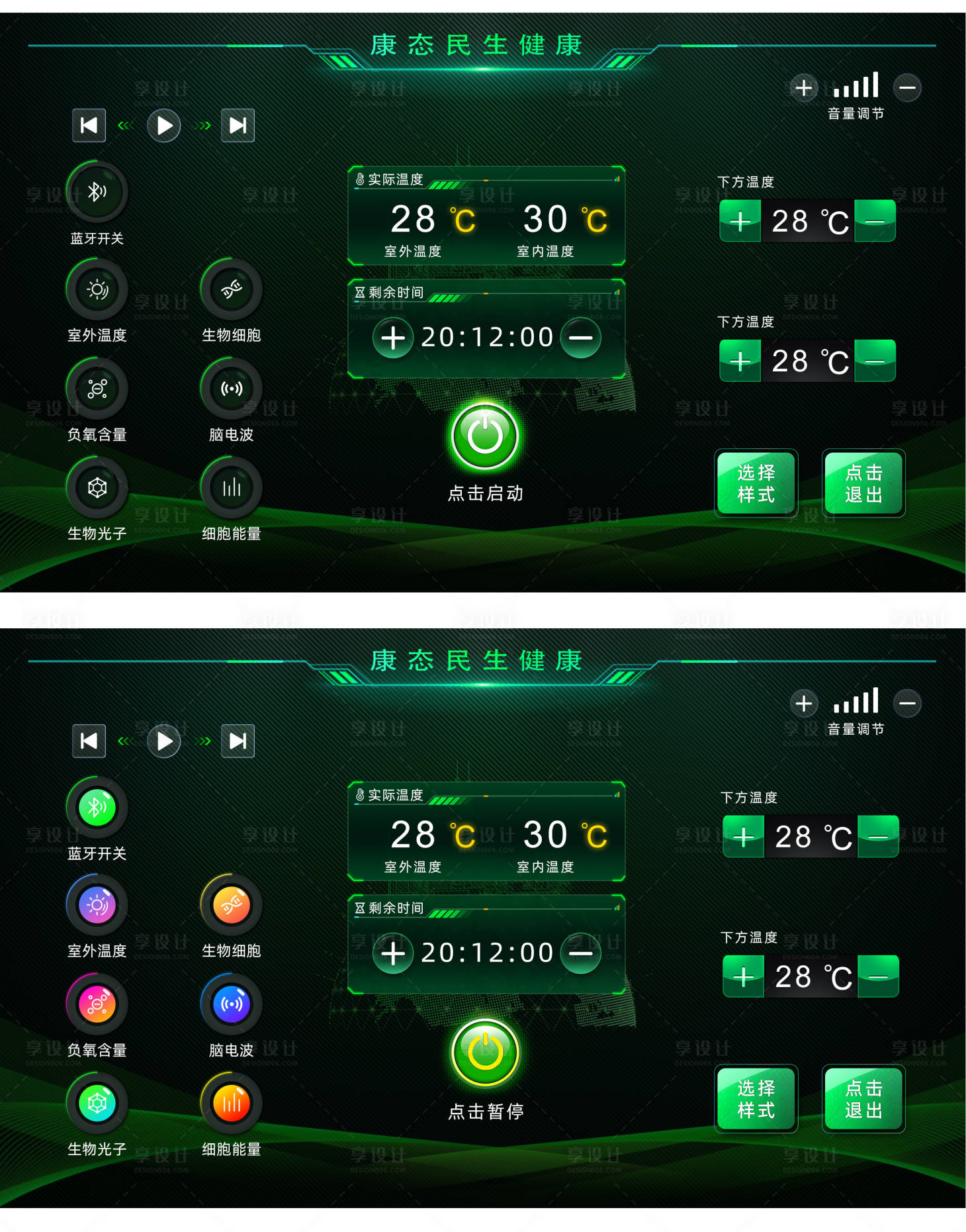 源文件下载【享设计】搜索编号：95830031725262889【仪器界面设计】