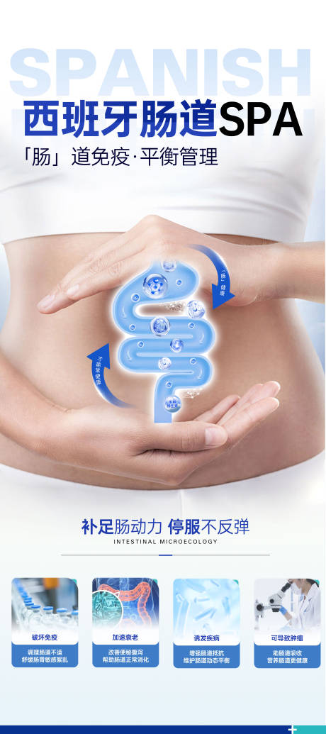源文件下載【享設計】搜索編號：26990032005651279【腸道海報展架易拉寶】