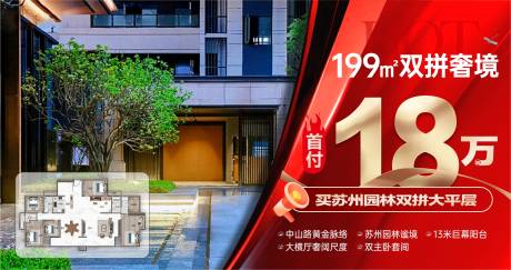 源文件下载【实景现房户型海报展板】编号：85880031788915519