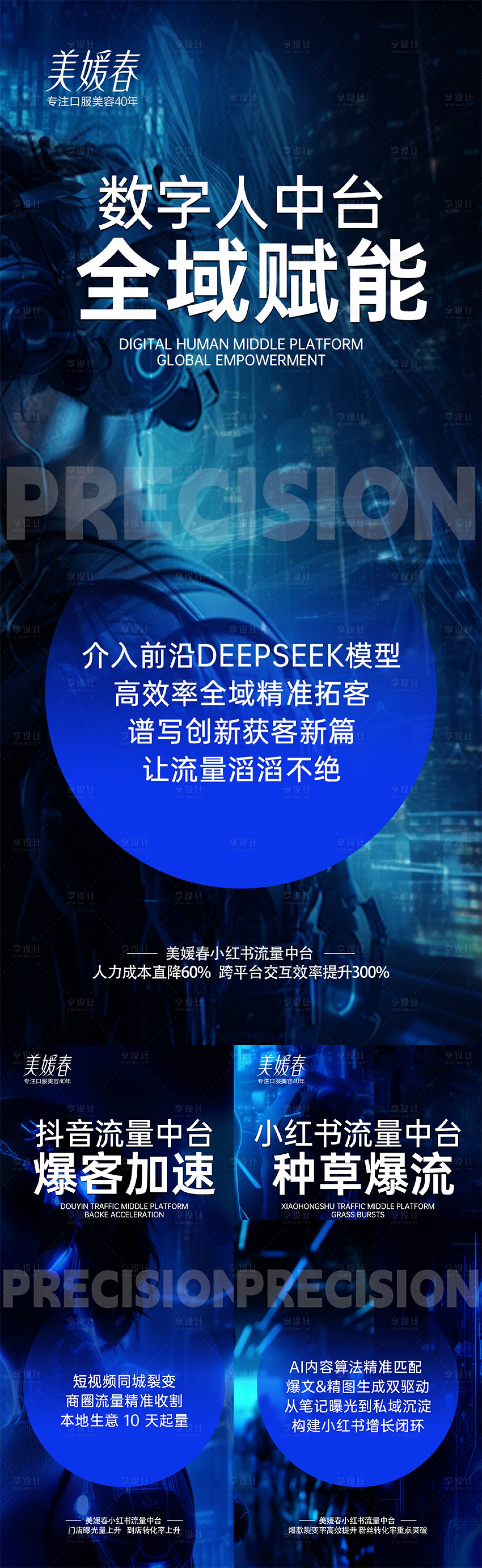 源文件下載【AI科技招商造勢系列海報】編號：41640031716365354
