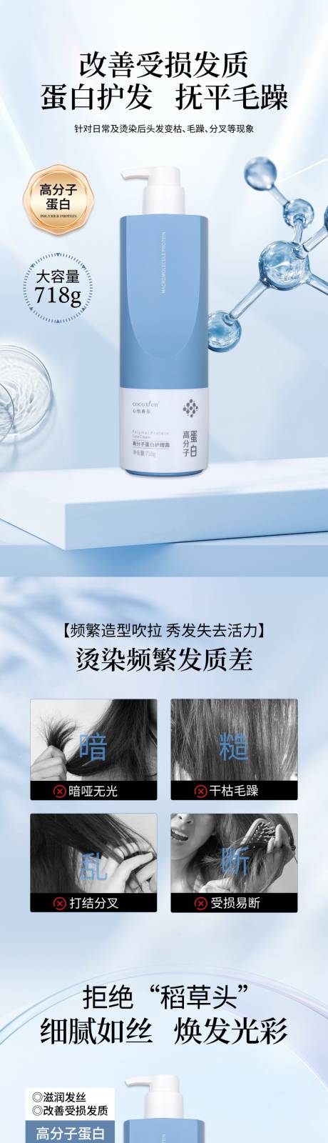 源文件下载【洗护电商详情页】编号：80450031823329303