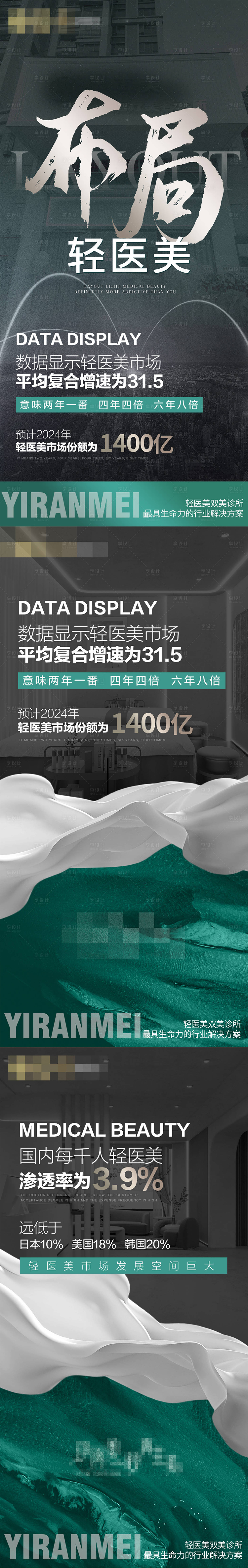 源文件下载【享设计】搜索编号：36020032257142526【医美造势海报】