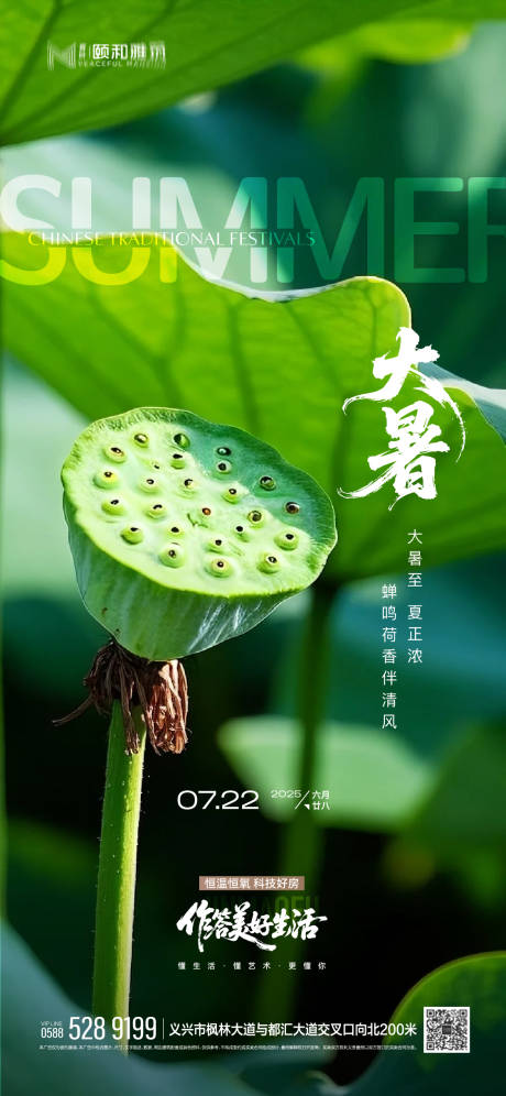 源文件下载【2025节日节气大暑】编号：53250032026314183
