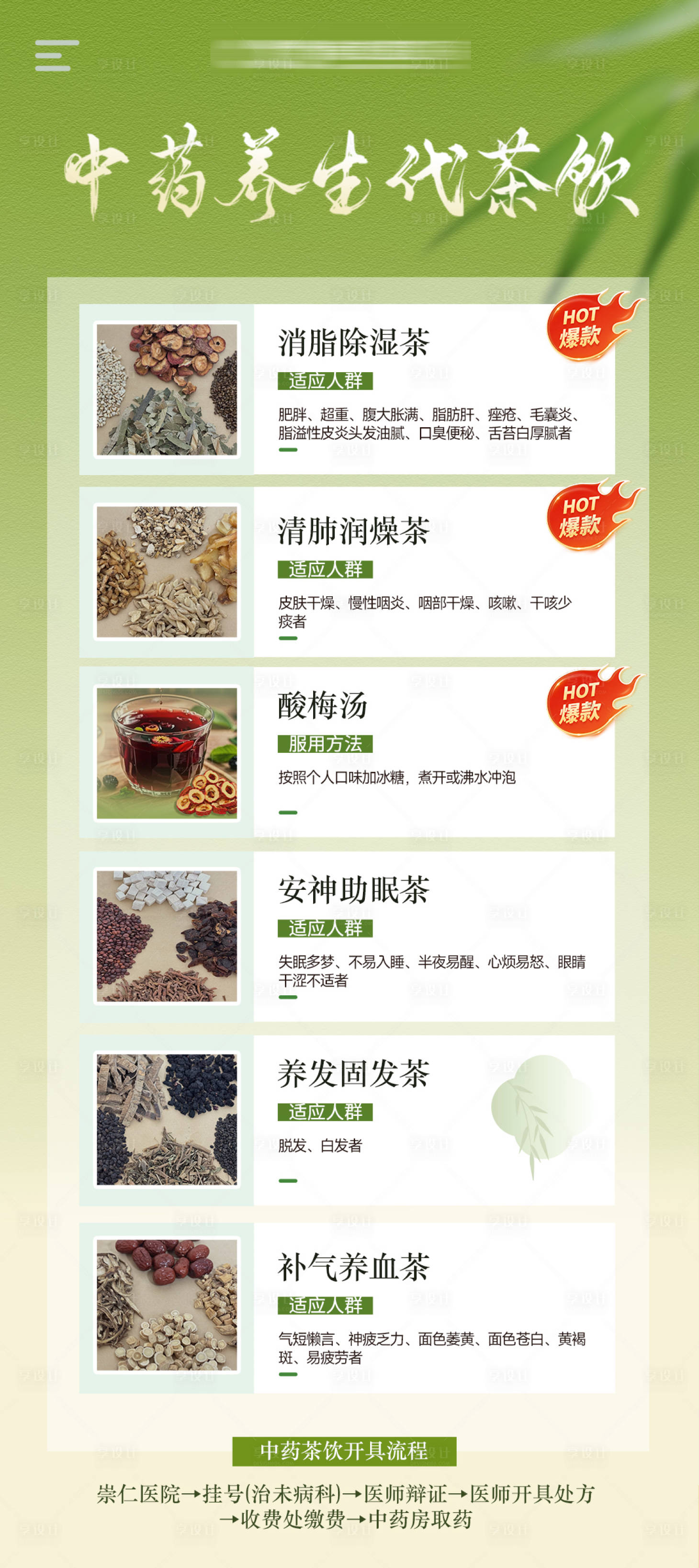 源文件下載【享設(shè)計(jì)】搜索編號(hào)：10980031976104904【中藥夏日茶飲宣傳海報(bào)】