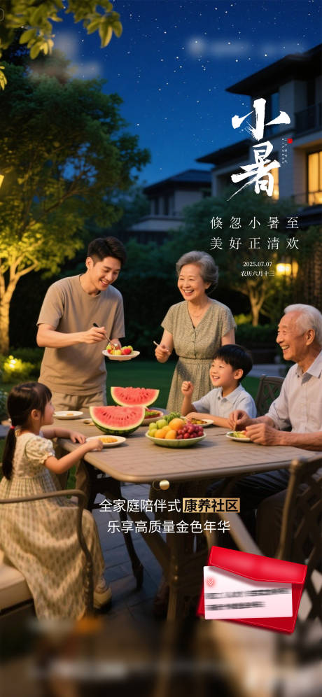 源文件下载【小暑节气】编号：16020031678977982