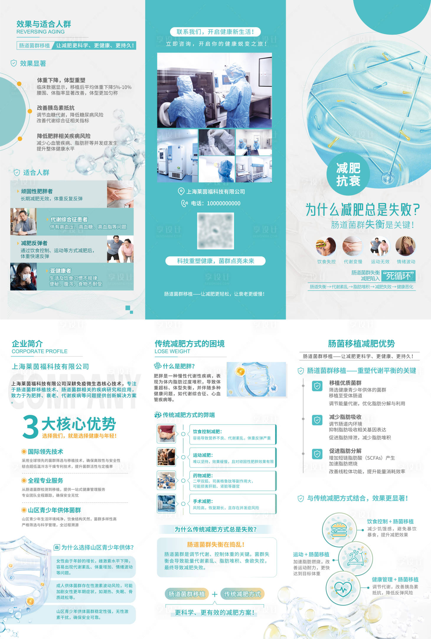 源文件下載【享設(shè)計(jì)】搜索編號：91230032234912588【益生菌三折頁設(shè)計(jì)】