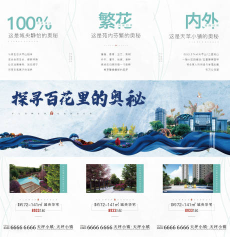 源文件下載【地產洋房價值點三宮格系列海報】編號：29670031743362649