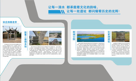 源文件下载【享设计】搜索编号：24190032200174298【水文化展馆文化墙设计】